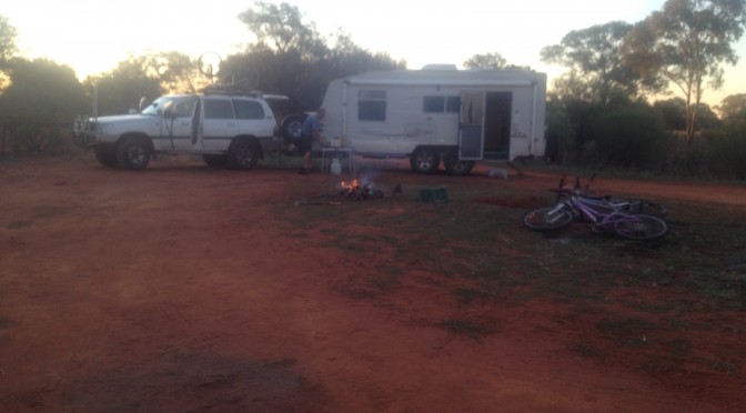 To Bulla Park Rest Stop 150Km past Cobar
