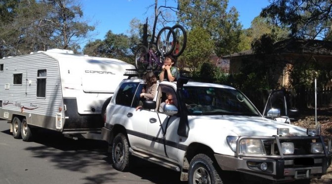 LEAVING THE LEAFEY SUBURB OF PYMBLE